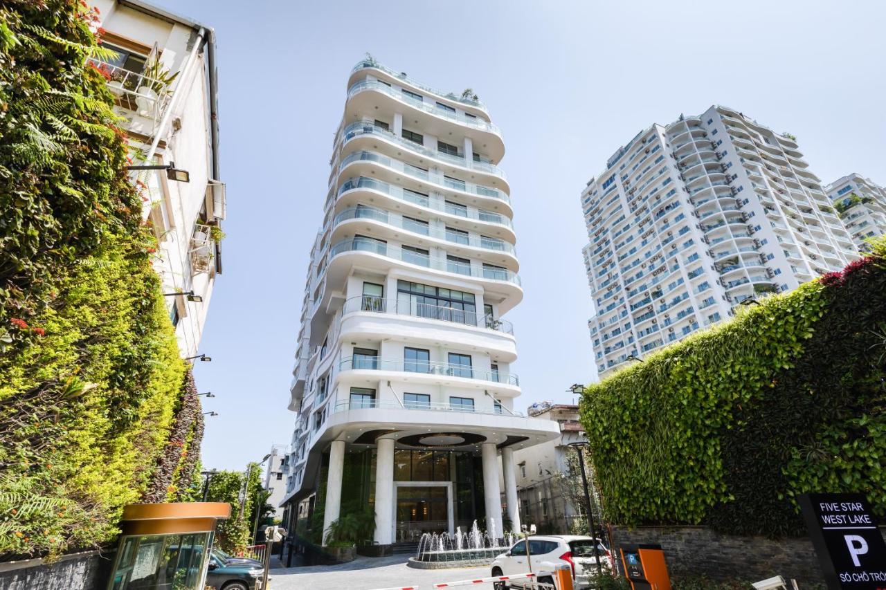 Five Star Westlake 1St-4Th Floors Hotel & Serviced Apartment Hanoj Exteriér fotografie The hotel in 2016