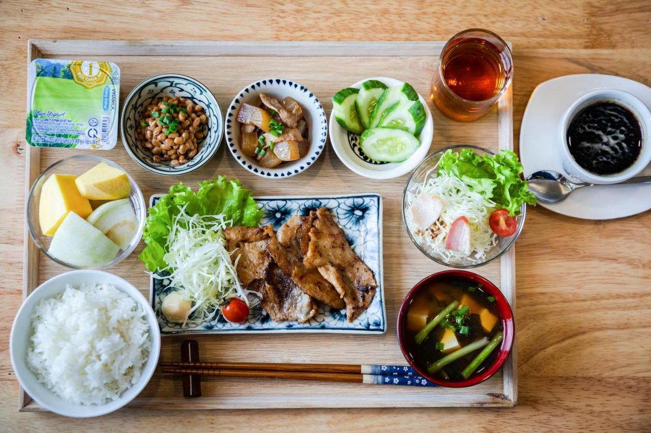 Five Star Westlake 1St-4Th Floors Hotel & Serviced Apartment Hanoj Exteriér fotografie A Japanese meal