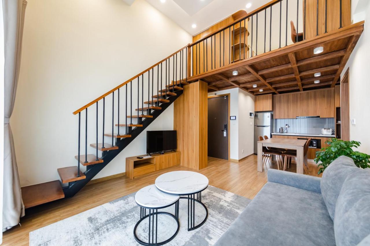 Five Star Westlake 1St-4Th Floors Hotel & Serviced Apartment Hanoj Exteriér fotografie A duplex apartment in Vietnam